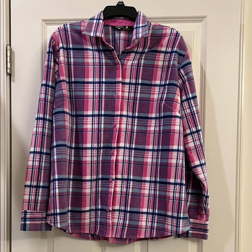 Lee Pink and Blue Plaid women’s Shirt